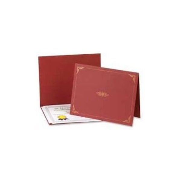 Esselte Pendaflex. Esselte Oxford Certificate Holder, 25in x 8-1/2in, Burgundy, 5/Pack 29900585BGD